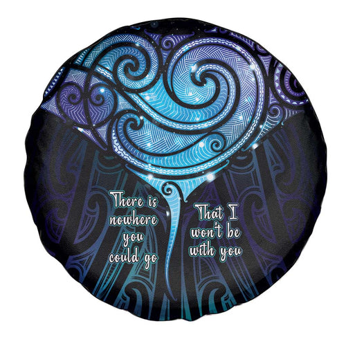 Aotearoa Maori Te Whai Rahi Spare Tire Cover Tala - Nowhere You Could Go That I Won't Be With You - Aussie Hoodie