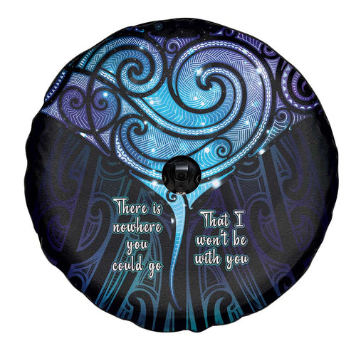 Aotearoa Maori Te Whai Rahi Spare Tire Cover Tala - Nowhere You Could Go That I Won't Be With You - Aussie Hoodie