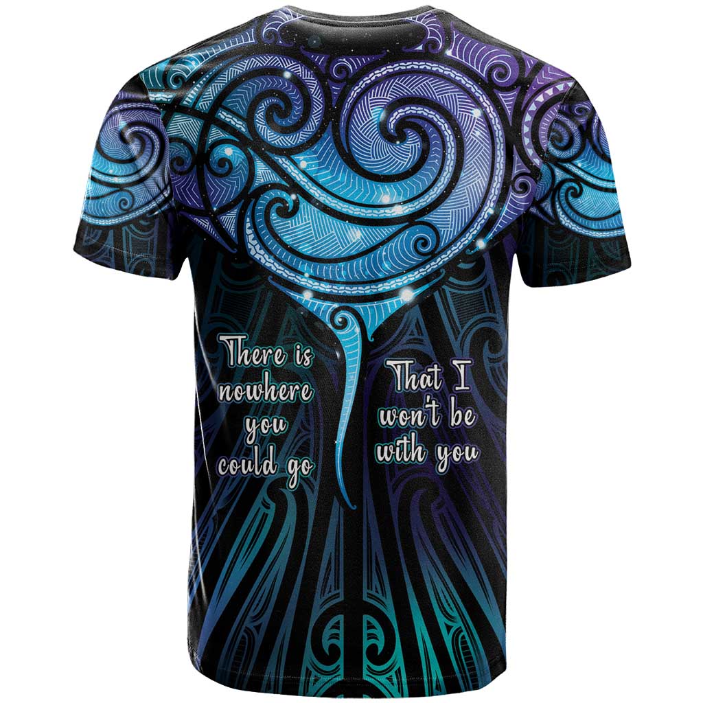 Aotearoa Maori Te Whai Rahi T Shirt Tala - Nowhere You Could Go That I Won't Be With You - Aussie Hoodie