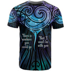 Aotearoa Maori Te Whai Rahi T Shirt Tala - Nowhere You Could Go That I Won't Be With You - Aussie Hoodie
