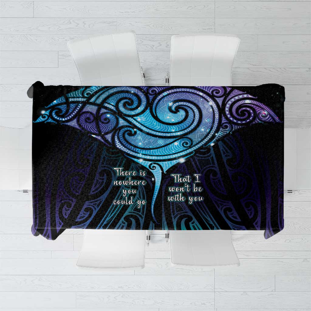 Aotearoa Maori Te Whai Rahi Tablecloth Tala - Nowhere You Could Go That I Won't Be With You - Aussie Hoodie