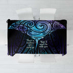 Aotearoa Maori Te Whai Rahi Tablecloth Tala - Nowhere You Could Go That I Won't Be With You - Aussie Hoodie