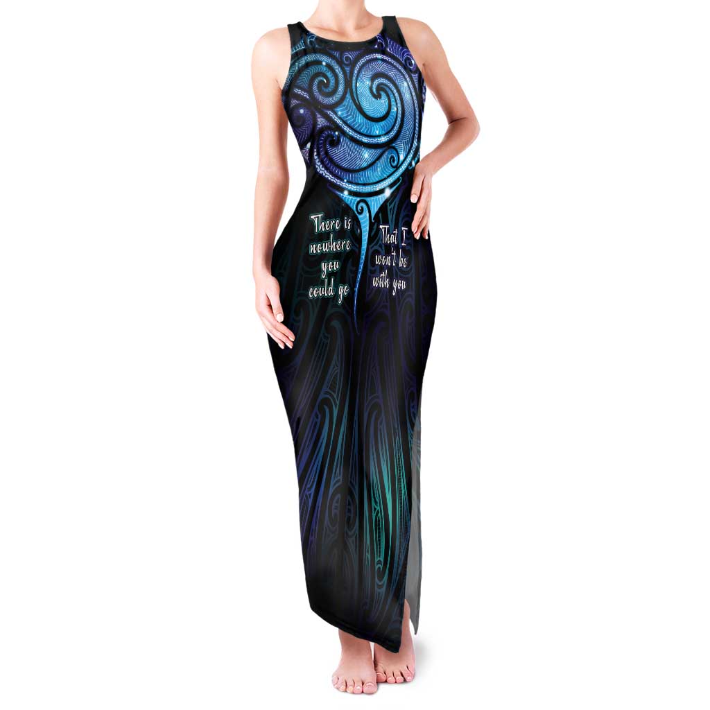 Aotearoa Maori Te Whai Rahi Tank Maxi Dress Tala - Nowhere You Could Go That I Won't Be With You - Aussie Hoodie