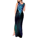 Aotearoa Maori Te Whai Rahi Tank Maxi Dress Tala - Nowhere You Could Go That I Won't Be With You - Aussie Hoodie