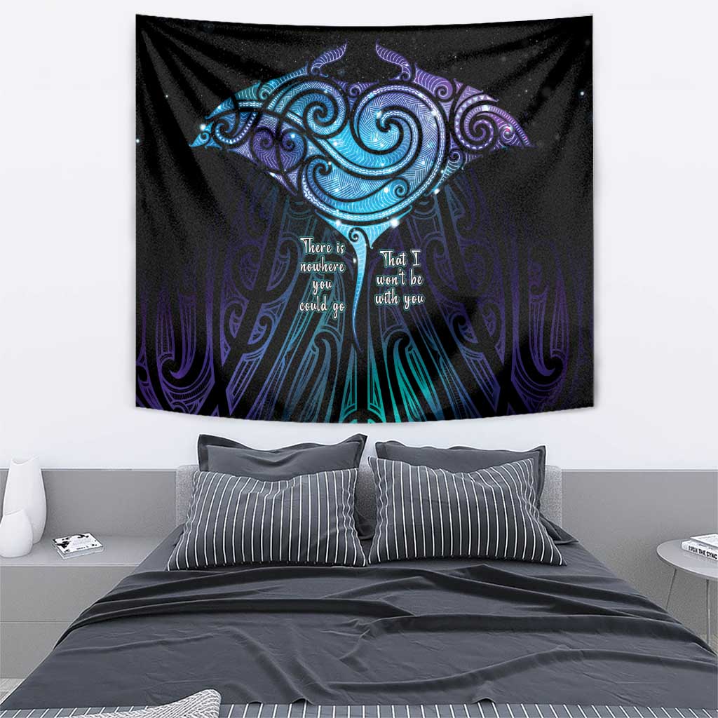 Aotearoa Maori Te Whai Rahi Tapestry Tala - Nowhere You Could Go That I Won't Be With You - Aussie Hoodie