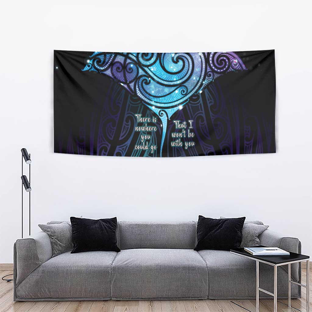 Aotearoa Maori Te Whai Rahi Tapestry Tala - Nowhere You Could Go That I Won't Be With You - Aussie Hoodie