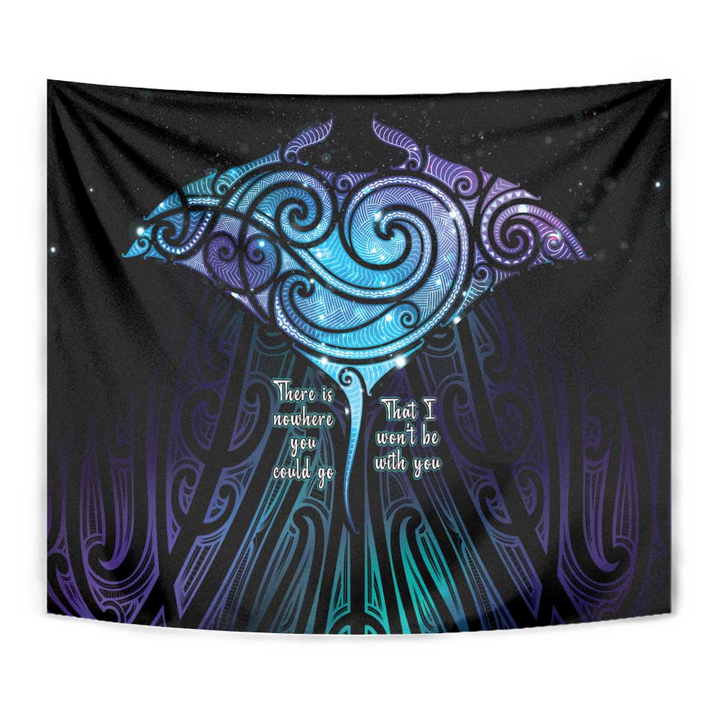 Aotearoa Maori Te Whai Rahi Tapestry Tala - Nowhere You Could Go That I Won't Be With You - Aussie Hoodie