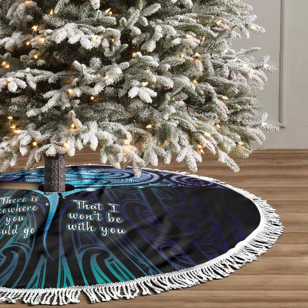 Aotearoa Maori Te Whai Rahi Tree Skirt Tala - Nowhere You Could Go That I Won't Be With You - Aussie Hoodie