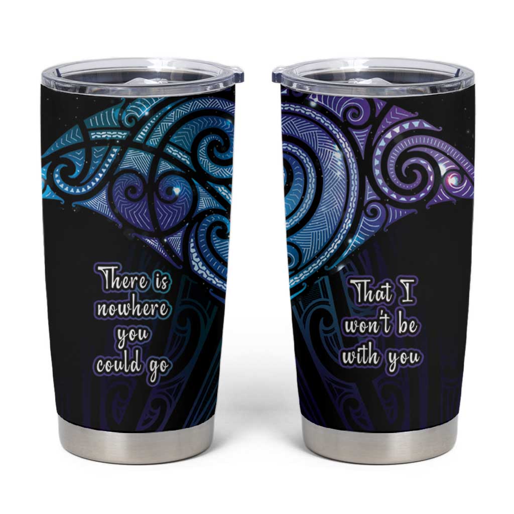 Aotearoa Maori Te Whai Rahi Tumbler Cup Tala - Nowhere You Could Go That I Won't Be With You - Aussie Hoodie