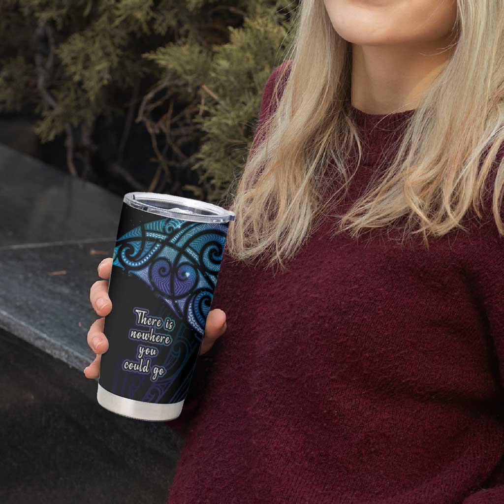 Aotearoa Maori Te Whai Rahi Tumbler Cup Tala - Nowhere You Could Go That I Won't Be With You - Aussie Hoodie