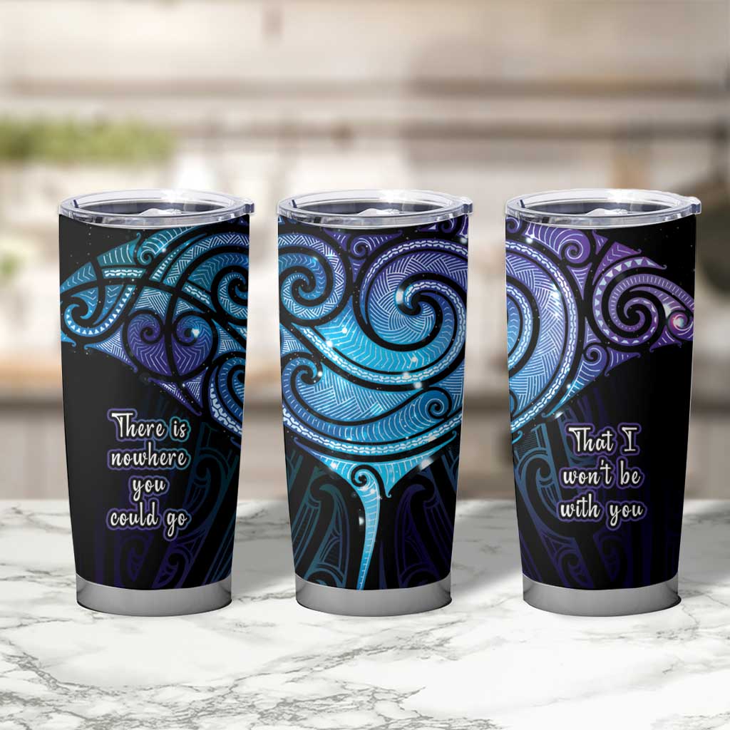 Aotearoa Maori Te Whai Rahi Tumbler Cup Tala - Nowhere You Could Go That I Won't Be With You - Aussie Hoodie