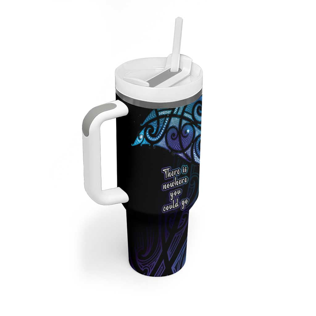 Aotearoa Maori Te Whai Rahi Tumbler With Handle Tala - Nowhere You Could Go That I Won't Be With You - Aussie Hoodie