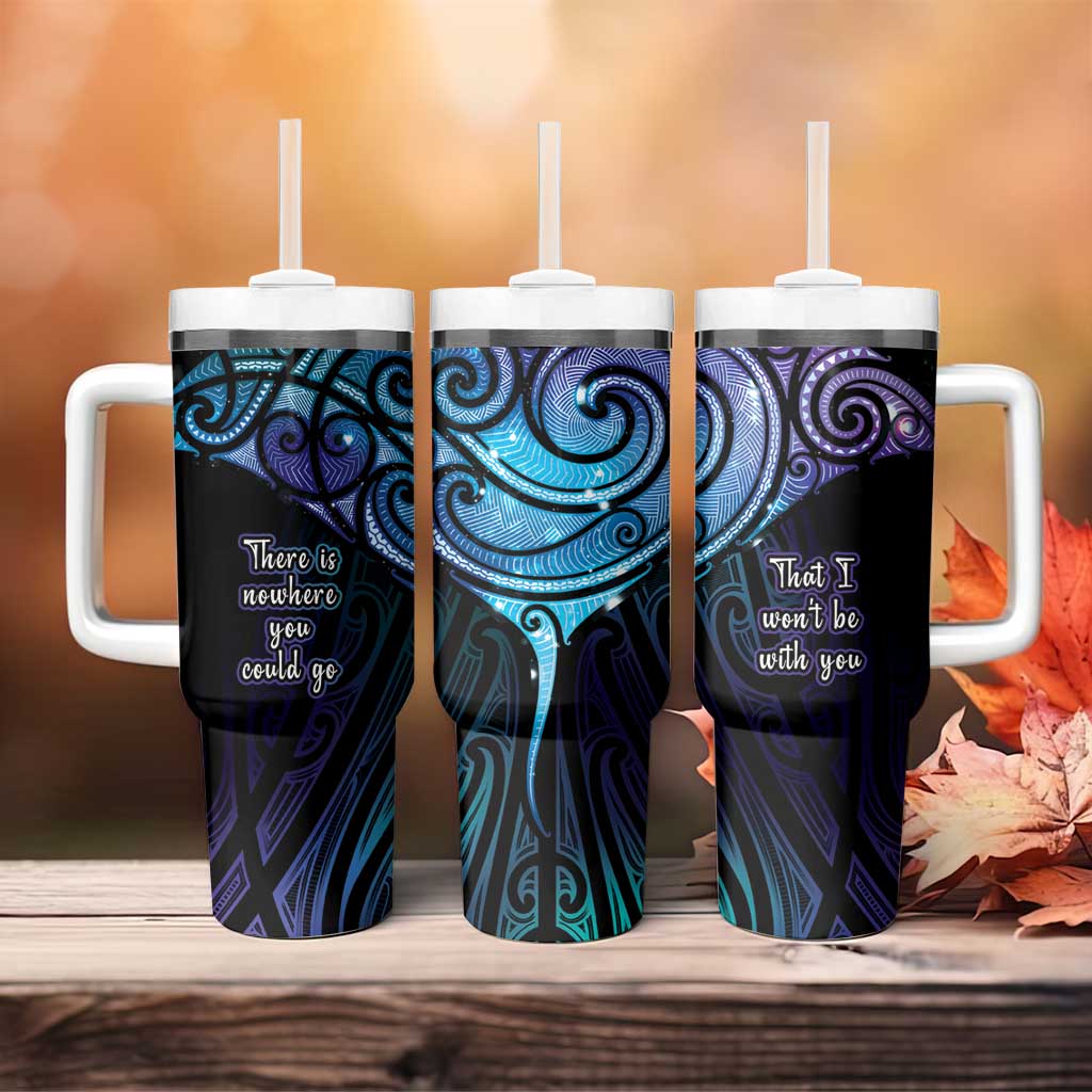 Aotearoa Maori Te Whai Rahi Tumbler With Handle Tala - Nowhere You Could Go That I Won't Be With You - Aussie Hoodie