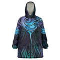 Aotearoa Maori Te Whai Rahi Wearable Blanket Hoodie Tala - Nowhere You Could Go That I Won't Be With You - Aussie Hoodie