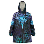 Aotearoa Maori Te Whai Rahi Wearable Blanket Hoodie Tala - Nowhere You Could Go That I Won't Be With You - Aussie Hoodie