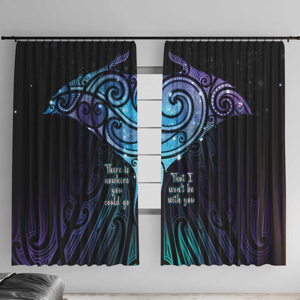 Aotearoa Maori Te Whai Rahi Window Curtain Tala - Nowhere You Could Go That I Won't Be With You - Aussie Hoodie