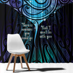 Aotearoa Maori Te Whai Rahi Window Curtain Tala - Nowhere You Could Go That I Won't Be With You - Aussie Hoodie