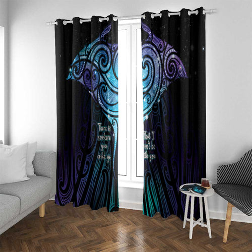 Aotearoa Maori Te Whai Rahi Window Curtain Tala - Nowhere You Could Go That I Won't Be With You - Aussie Hoodie