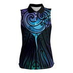 Aotearoa Maori Te Whai Rahi Women Sleeveless Polo Shirt Tala - Nowhere You Could Go That I Won't Be With You - Aussie Hoodie