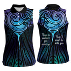 Aotearoa Maori Te Whai Rahi Women Sleeveless Polo Shirt Tala - Nowhere You Could Go That I Won't Be With You - Aussie Hoodie