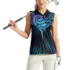 Aotearoa Maori Te Whai Rahi Women Sleeveless Polo Shirt Tala - Nowhere You Could Go That I Won't Be With You - Aussie Hoodie