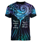 Aotearoa Maori Te Whai Rahi Women V-Neck T-Shirt Tala - Nowhere You Could Go That I Won't Be With You - Aussie Hoodie