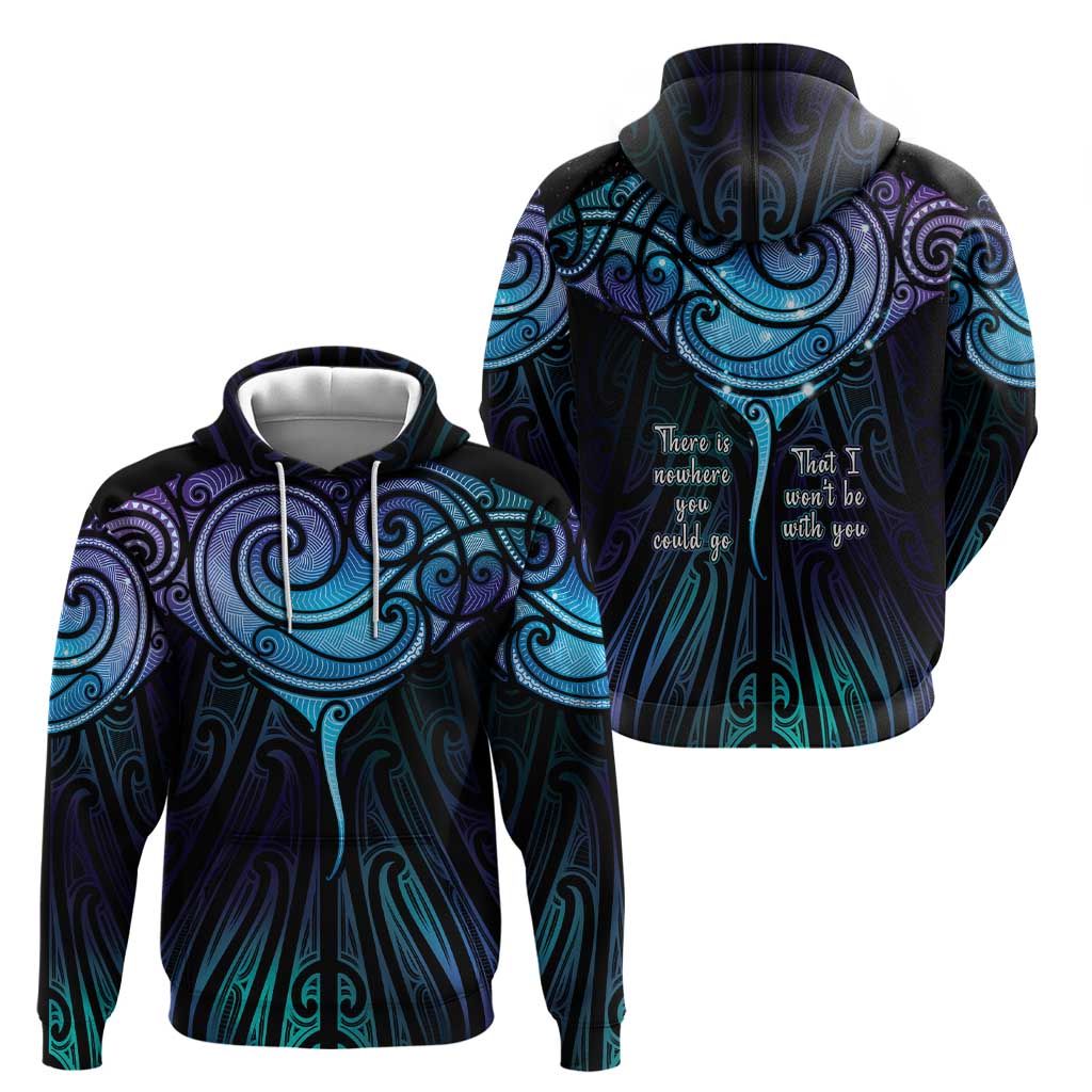 Aotearoa Maori Te Whai Rahi Zip Hoodie Tala - Nowhere You Could Go That I Won't Be With You - Aussie Hoodie