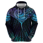Aotearoa Maori Te Whai Rahi Zip Hoodie Tala - Nowhere You Could Go That I Won't Be With You - Aussie Hoodie