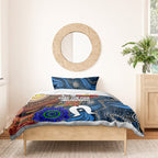NAIDOC Week 2024 Indigenous Bedding Set Keep The Fire Burning