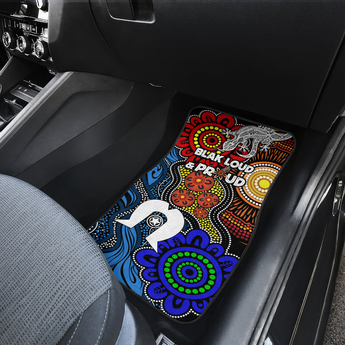 NAIDOC Week 2024 Indigenous Car Mats Keep The Fire Burning