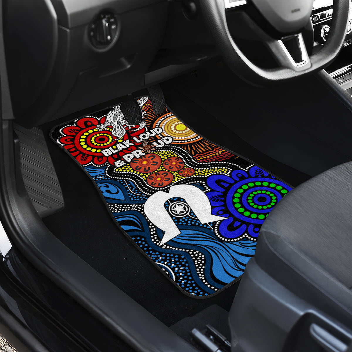 NAIDOC Week 2024 Indigenous Car Mats Keep The Fire Burning