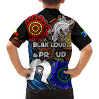 NAIDOC Week 2024 Indigenous Family Matching Long Sleeve Bodycon Dress and Hawaiian Shirt Keep The Fire Burning