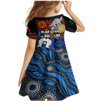 NAIDOC Week 2024 Indigenous Family Matching Mermaid Dress and Hawaiian Shirt Keep The Fire Burning