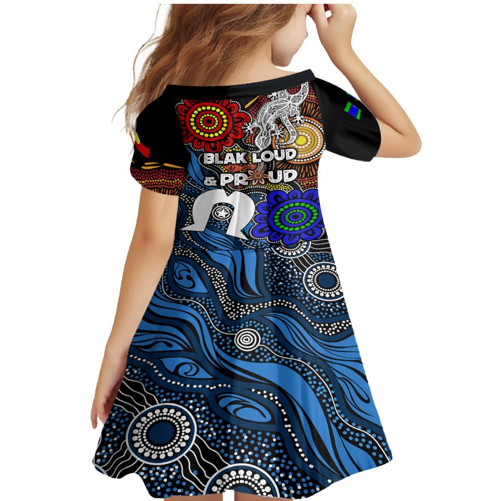 NAIDOC Week 2024 Indigenous Family Matching Mermaid Dress and Hawaiian Shirt Keep The Fire Burning