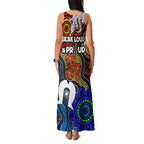 NAIDOC Week 2024 Indigenous Family Matching Tank Maxi Dress and Hawaiian Shirt Keep The Fire Burning
