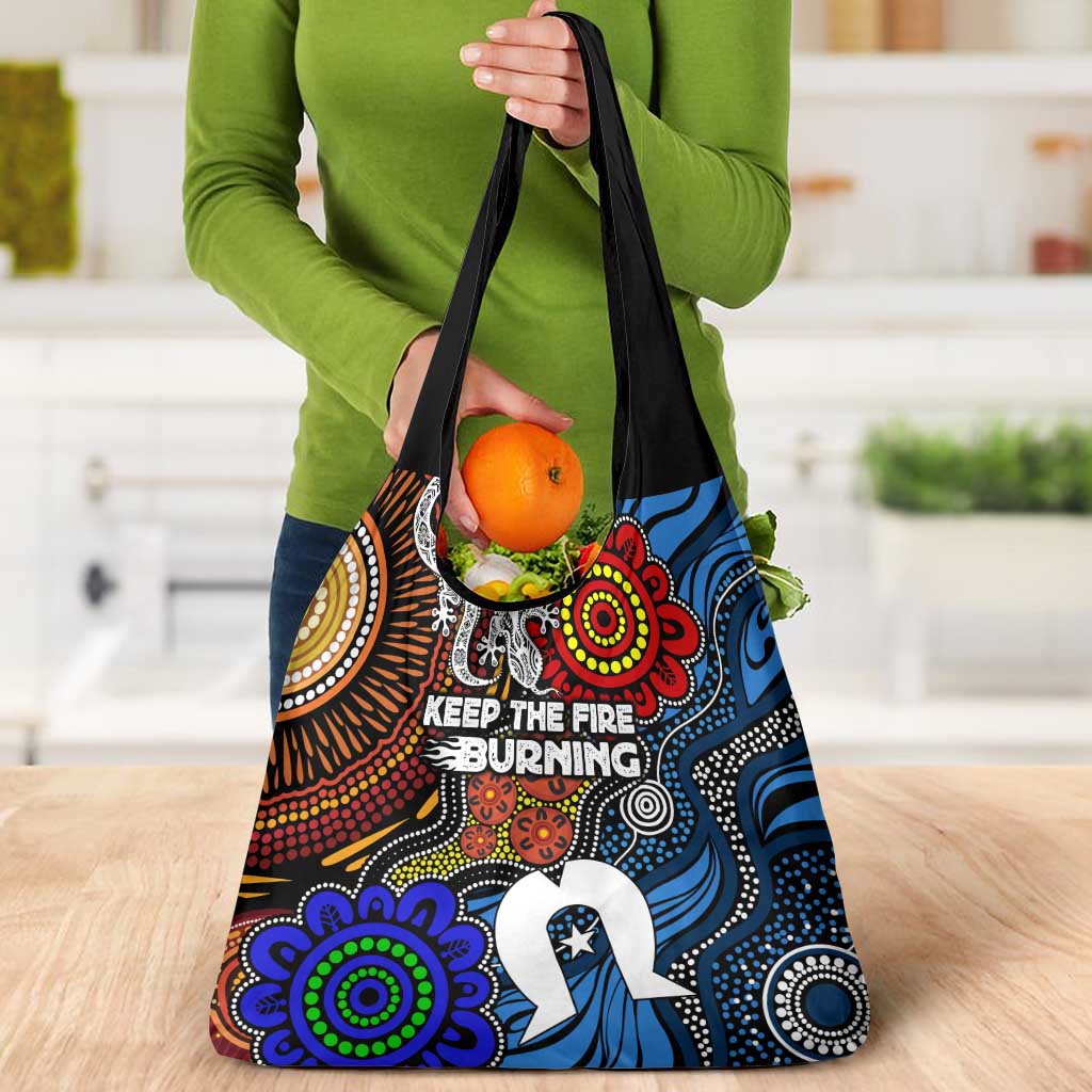 NAIDOC Week 2024 Indigenous Grocery Bag Keep The Fire Burning