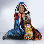 NAIDOC Week 2024 Indigenous Hooded Blanket Keep The Fire Burning