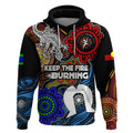 NAIDOC Week 2024 Indigenous Hoodie Keep The Fire Burning