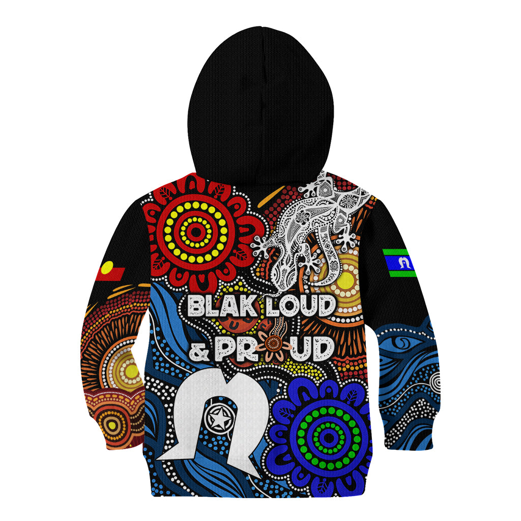 NAIDOC Week 2024 Indigenous Kid Hoodie Keep The Fire Burning