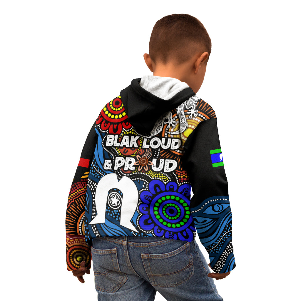 NAIDOC Week 2024 Indigenous Kid Hoodie Keep The Fire Burning