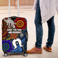 NAIDOC Week 2024 Indigenous Luggage Cover Keep The Fire Burning