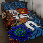 NAIDOC Week 2024 Indigenous Quilt Bed Set Keep The Fire Burning