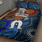 NAIDOC Week 2024 Indigenous Quilt Bed Set Keep The Fire Burning