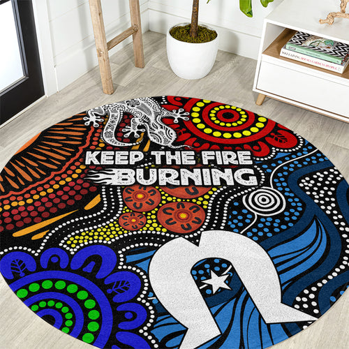 NAIDOC Week 2024 Indigenous Round Carpet Keep The Fire Burning