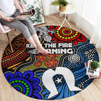NAIDOC Week 2024 Indigenous Round Carpet Keep The Fire Burning