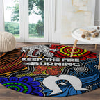NAIDOC Week 2024 Indigenous Round Carpet Keep The Fire Burning