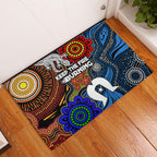 NAIDOC Week 2024 Indigenous Rubber Doormat Keep The Fire Burning