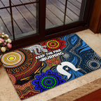 NAIDOC Week 2024 Indigenous Rubber Doormat Keep The Fire Burning