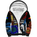 NAIDOC Week 2024 Indigenous Sherpa Hoodie Keep The Fire Burning