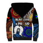 NAIDOC Week 2024 Indigenous Sherpa Hoodie Keep The Fire Burning